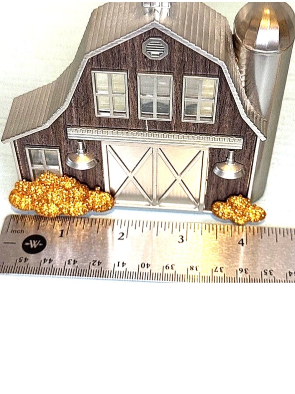 💡BATH & BODY WORKS💡Wallflower CHROME Barn Glitter PUMPKINS FRAGRANCE NIGHTLIGHT - Picture 9 of 10